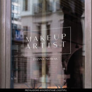 logotyp dla makeup artist