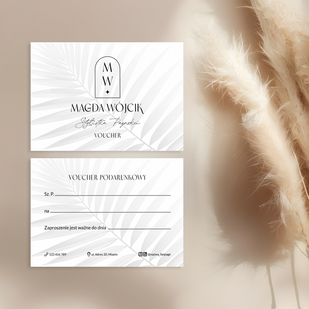 bony prezentowe dla stylistki paznokci