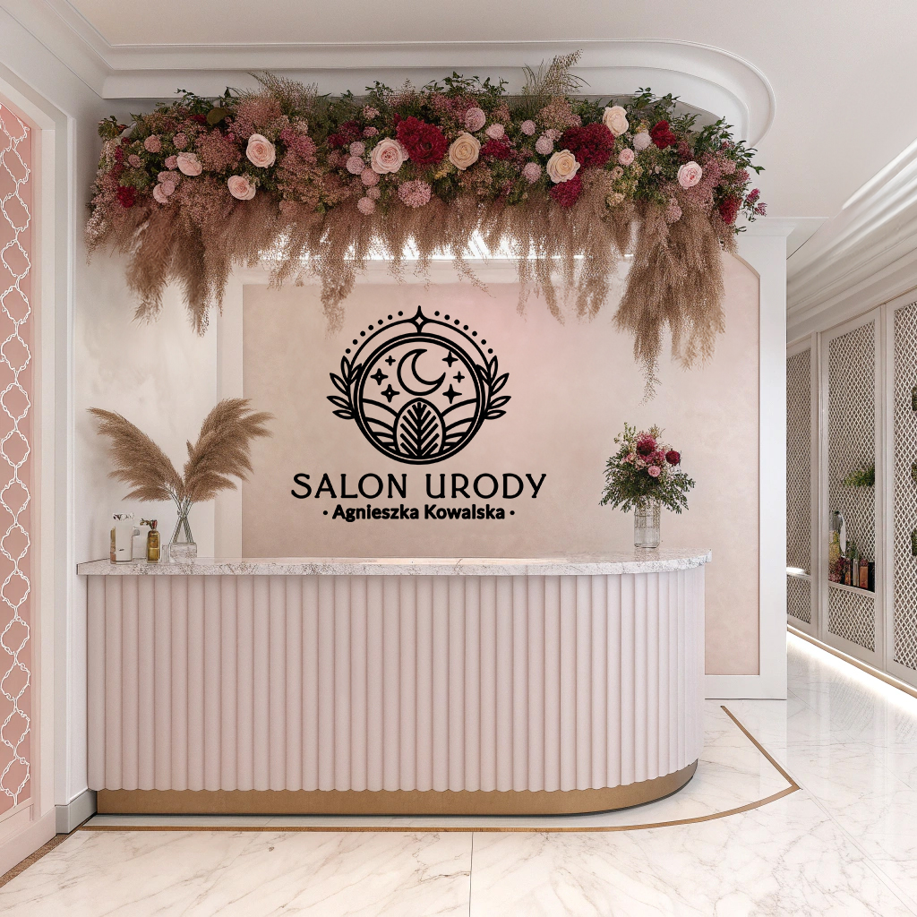 logo na ścianę do gabinetu