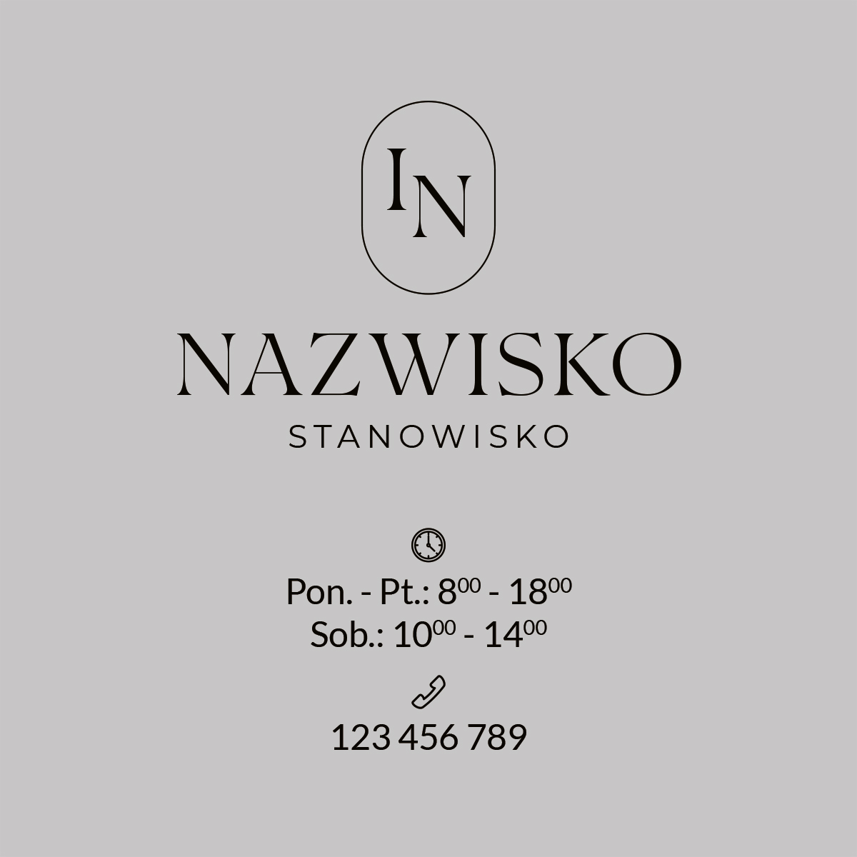 Okleina na szybę z owalnym logo - obrazek 4